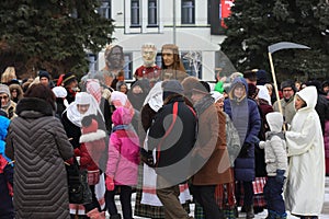 Three kings parades in Kaunas, Lithuania